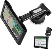 GPS Suction Cup Mount for Garmin [Quick Ball Plunger Extension Arm], Replacement Dashboard Windshield Car Holder for Garmin Nuvi Dezl Drivesmart Zumo Driveassist Dash Cam RV Drive NuviCam StreetPilot