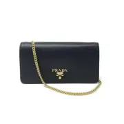 Prada Miniborse Black Vitello Move Leather Crossbody NEW