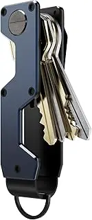 [MINBERAND] Key Organizer Compact Key Holder Metal Key Chain Minimalist key case key holder for keychain Secures 1-5 Keys