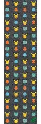 9in Pokémon Pikachu Partners Faces Mob Skateboard Griptape