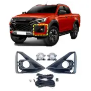 For Isuzu D-max Dmax Pickup 2024 DRL LED Daytime Running Light Fog Light Kits