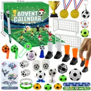 Christmas Advent Calendar 24 Days Christmas Countdown Calendar Football Blind Box