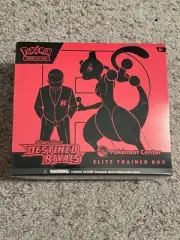 Pokemon Destined Rivals Pokemon Center Exclusive ETB Elite Trainer Box
