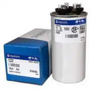 Dual Run Capacitor 35/5 UF 370V Round - Replace GE Z97F9834