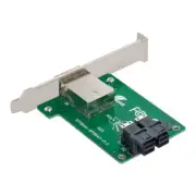 Cable Mini SAS HD SFF-8644 To Internal SAS HD SFF-8643 PCBA Female Adapter