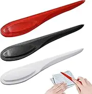 3 Pieces Point Turner Sewing Tools, Plastic Sewing Mark Turner Sewings Tool Point Tuner Seam Creaser Seam Presser Tool for Sewings Quilting(Red White Black)