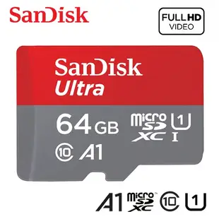 SANDISK 64G ULTRA A1 microSDXC UHS-I U1 記憶卡 手機 switch 適用