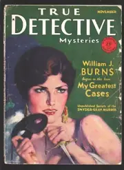 MAG: True Detective Mysteries 511/1930-Dalton Stevens cover-Mary Roberts Rine...
