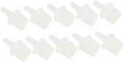 Ipetboom Eyelash Glue Bottle Plugs Lash Bottle Plug Set Mouth Seals 10 Pack Easy Installation