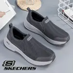 ULTRA GO *SKECHERS_男士運動鞋戶外網面透氣高彈跑步鞋一腳蹬休閒鞋