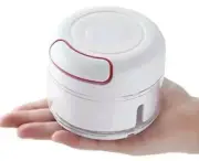 Manual Garlic Chopper, Kitchen Chopper Masher Hand Food Processor Mini