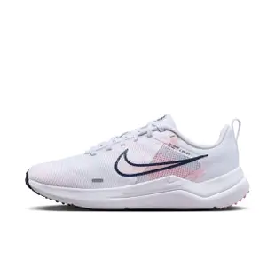 【NIKE 耐吉】NIKE DOWNSHIFTER 12 女白花入門跑鞋 運動 KAORACER DX7885100