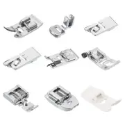 9Pcs Zig Zag Presser Foot Set Sewing Machine Part Accessories