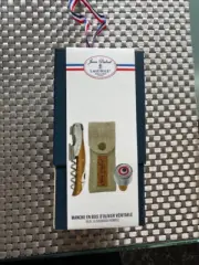 NEW Jean Dubost Laguiole Wine Waiter’s Corkscrew Olivewood Handle France SEALED