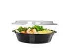 [150 PACK - 32 OZ] Food Containers Reusable with Lids To Go Take Out Plastic Box