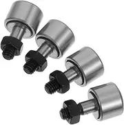CHILDWEET Firm Build Roller Bearings Pcs Cam Follower for Rail Bolt-type Machine Tool Efficient Quiet Operation