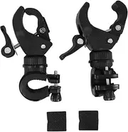2pcs Cane Holder for Walker with Walking Stick Stand for Wheelchair and Crutch Mount Stand Lightweight Cane Holder for Mobility Scooter