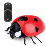 Kids Remote Control Walking Robot Lady Bug Infrared Toy Batteries-Operated