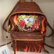 Moschino SpongeBob Calfskin Backpack