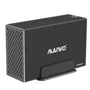 MAIWO K35272C 3.5'' HDD SATA RAID Storage Enclosure 10Gbps Dual Bay Hard Drive Docking Station to USB3.1 Type-C Gen2 wit