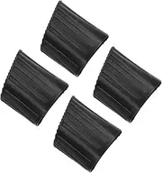 [WOONEKY] 4pcs Non-Skid Ladder Feet Covers Slip Rubber Pads for Step Ladders Protect Floors from Scratches Versatile Accessories for Home and Office Use
