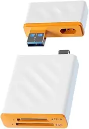 OTG Multi-Function SLR Camera 10Gbps High-Speed CFexpress TypeA+SD3.0 Memory Card Reader CFexpress Type-A Card Reader