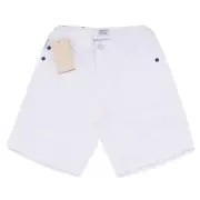 6289O bermuda misto lino bimbo ARMANI JUNIOR trousers shorts kids
