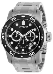 Invicta Pro Diver Scuba Black Dial 48 mm Watch 0069