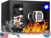 ToruKeep 1.3 Cu Ft Safe Box, Small Safes for Home Documents Use, Digital Secu