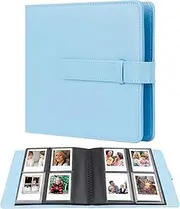 256 Photos Album for Polaroid Go Everything Box Camera and Instant Film,Polaroid Go Photo Album Book (blue)