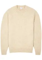 Sunspel Alpaca-blend Jumper - Ecru - M M