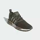 Adidas Men's NMD R1, Style# IF6778, Size 8.5, Olive Strata/Silver Pebble/White