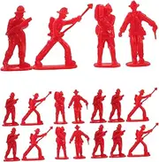 GARIOUANS 100pcs Firefighter Figurines Mini People Playset for Boy Girl Realistic Fireman Figures for Pretend Play Birthday Party Favors Cake Toppers Goody Bag Fillers Safe Educational Toy
