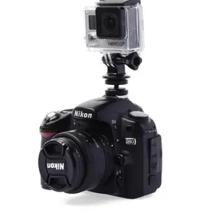 適用于Gopro 360等連接單反支架穩定器熱靴座攝影攝像同步轉換座