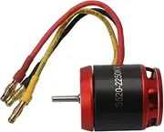 Jectse RC Car Brushless Motor, 3542 Brushless Motor Detachable Heat Dissipation Stable Power Output for SCX10 90046 1/10 RC Crawler Car (2250KV)