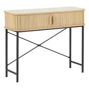Cooper & Co. Haven Sliding Door 100cm Console Table Natural