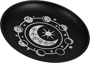 Cabilock Stainless Steel Altar Plate Elegant Candle Tray for Religious Offerings Decorative Tealight Holder Stylish Storage Tray for Home Temple Decor