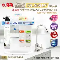 在飛比找Yahoo奇摩購物中心優惠-【水蘋果】Everpure QL3-BH2 快拆式五道立架組