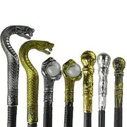 Mystical Pharaoh Accessory Ancient Egyptian Style Staff Plastic Staff for Halloween Trick-or-Treating, Themed Party, Halloween Dress-up Parties, and Pretend Pl
