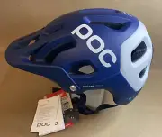 POC Tectal Race Spin MTB Mountain Bike Helmet Blue/White Has Recco Rescue XS/S