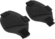 Boot Protector Half Shoe Cover for Motorcycle Black Soft Sturdy Protects Shoes from Scratches