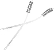 GLEAVI 2pcs Flexible Washing Machine Cleaning Brush Tool for Easy Cleaning of Drum Inner Walls and Hard to Reach Areas for Dryer Vent and Appliance Maintenance