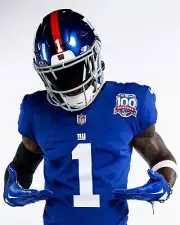 Malik Nabers Studio Pose New York Giants 8x10 NFL Football Photo