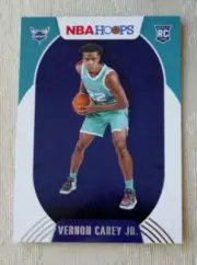 2020-2021 Panini NBA Hoops - Vernon Carey Jr #214 - Hornets Rookie RC