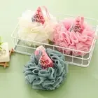 2PCS Body Exfoliate Mesh Bath Sponge Balls Bathroom Supplies