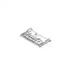 Original DeWalt Part # 496802-01 BASEPLATE