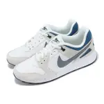 【NIKE 耐吉】休閒鞋 AIR PEGASUS 89 男鞋 白 灰 藍 復古 麂皮 運動鞋(FB8900-100)