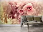 3D Pink Floral Wallpaper Wall Mural Removable Self-adhesive 976