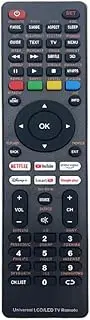 Universal Tv Remote for LG,Samsung, TCL, Philips, Vizio, Sharp, Sony, Panasonic, Sanyo, Insignia, Toshiba and Other Brands LCD LED 3D HDTV Smart TV Remote Control