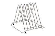 Hygiplas Triangle Six slot Chopping Board Rack
